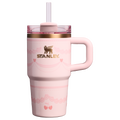 Double-Wall Vacuum The Valentine’s Day Quencher H2.0  Flowstate Tumbler D234X - Premium Stainless Steel Straw Cup for All-Day Hydration - Pink Velvet Cake