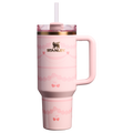 Large Capacity The Valentine’s Day Quencher H2.0 Flowstate Tumbler D231T - FlowState 3-Position Lid Insulated Travel Mug - Pink Velvet Cake