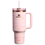 Large Capacity The Valentine’s Day Quencher H2.0 Flowstate Tumbler D231T - FlowState 3-Position Lid Insulated Travel Mug - Pink Velvet Cake